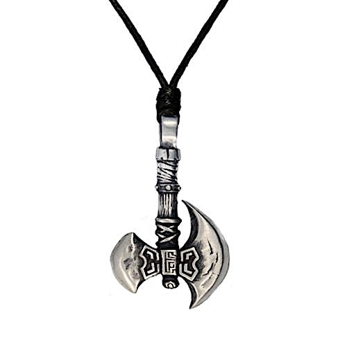 Viking Axe Necklace - Pewter