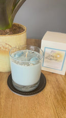 New Beginnings - Crystal Infused Scented Candle
