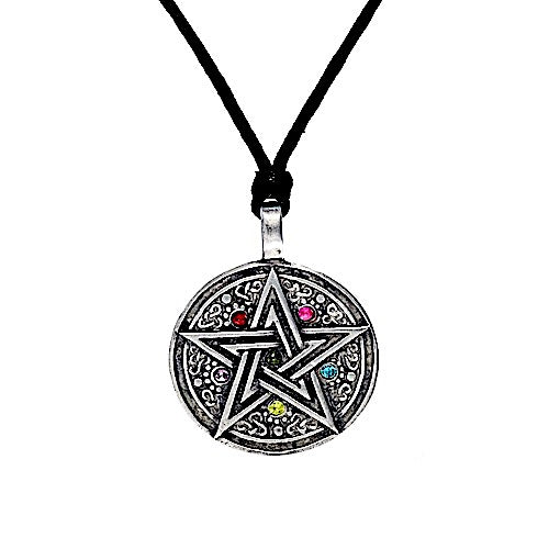 Astral Senses Wiccan Necklace - Pewter