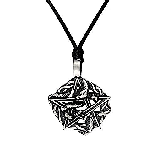 Transformation Wiccan Necklace - Pewter