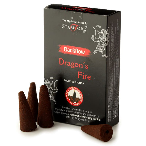 Dragons Fire - Stamford Backflow Incense Cones