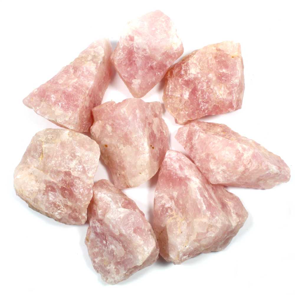 Rough shop pink quartz