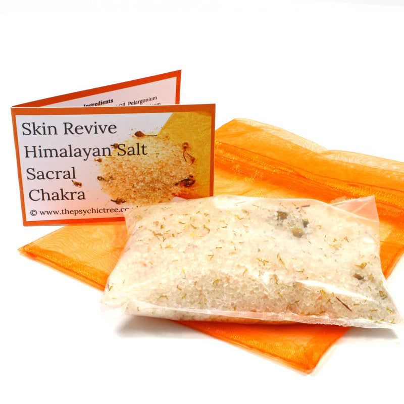 Skin Revive Crystal Infused Bath Salts - Sacral Chakra