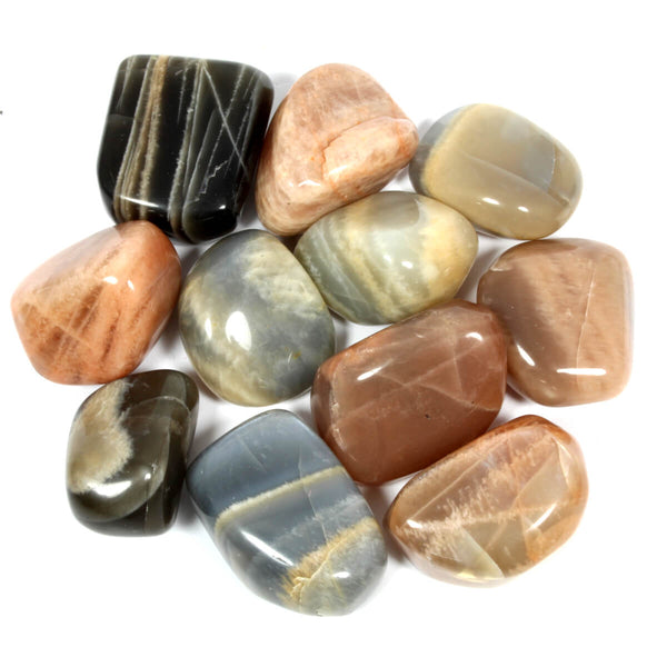 Moonstone Polished Tumblestone Healing Crystals