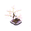 Rose Quartz Bonsai Tree