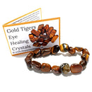 Gold Tiger's Eye Tumblestone Bracelet