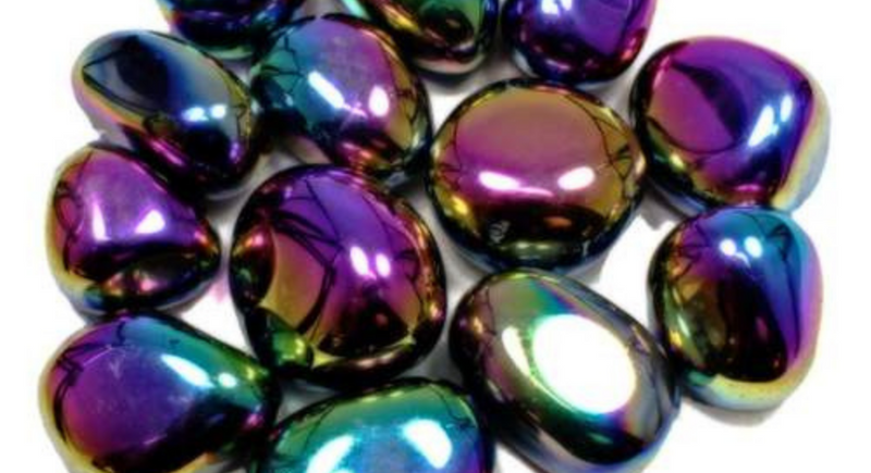 Rainbow Aura Quartz Healing Crystals