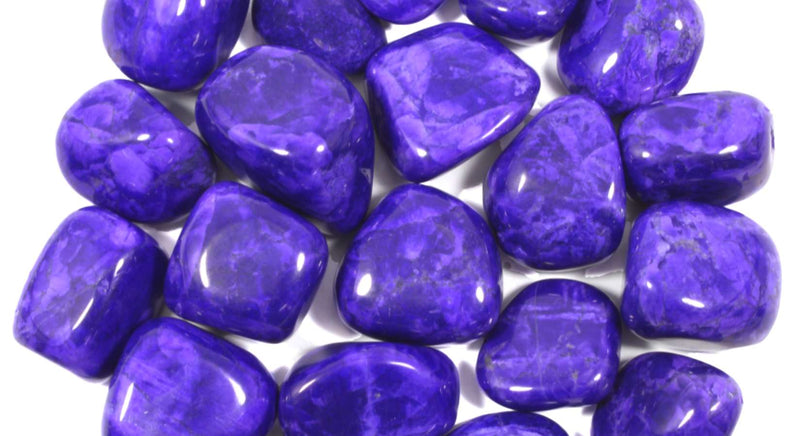 Purple Howlite Healing Crystals