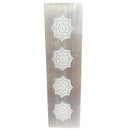 Selenite Charging Bar With Mandala Design (15cm)