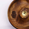 Hamsa Hand - Mango Wood Incense & Cone Bowl Burner