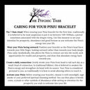Attract & Protect Fortune - Gold Pixiu & Six True Words Obsidian Bracelet