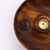Ying & Yang - Mango Wood Incense & Cone Bowl Burner