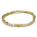 Citrine - 4mm Beaded Bracelet