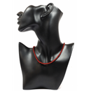 Carnelian - 4mm Beaded Necklace