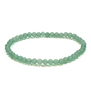 Green Aventurine - 4mm Beaded Bracelet