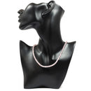 Rose Quartz - 4mm Beaded Necklace
