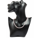 Rose Quartz - 4mm Beaded Necklace