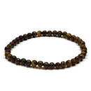 Gold Tigers Eye - 4mm Beaded Bracelet