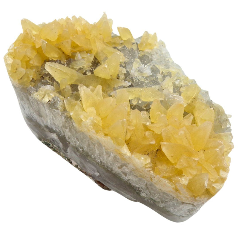 Polished Uruguayan Amethyst Wiith Natural Calcite (1.47kg)