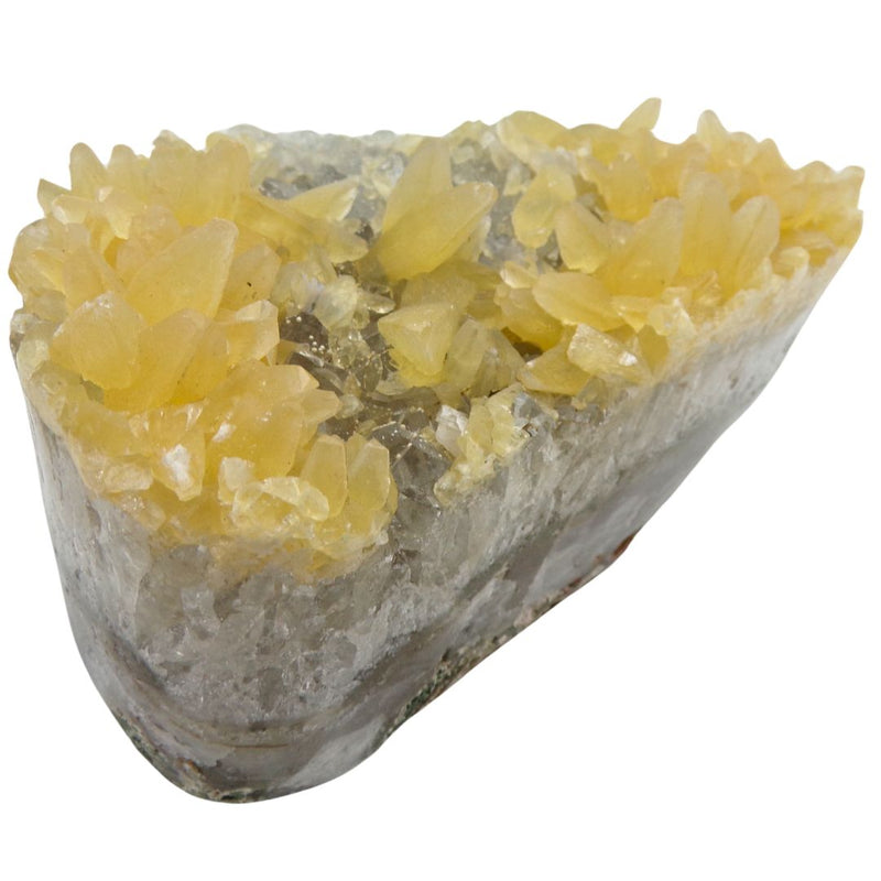 Polished Uruguayan Amethyst Wiith Natural Calcite (1.47kg)