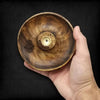 Hamsa Hand - Mango Wood Incense & Cone Bowl Burner