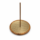 Flower Of Life - Mango Wood Incense Stick & Cone Holder