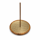 Flower Of Life - Mango Wood Incense Stick & Cone Holder