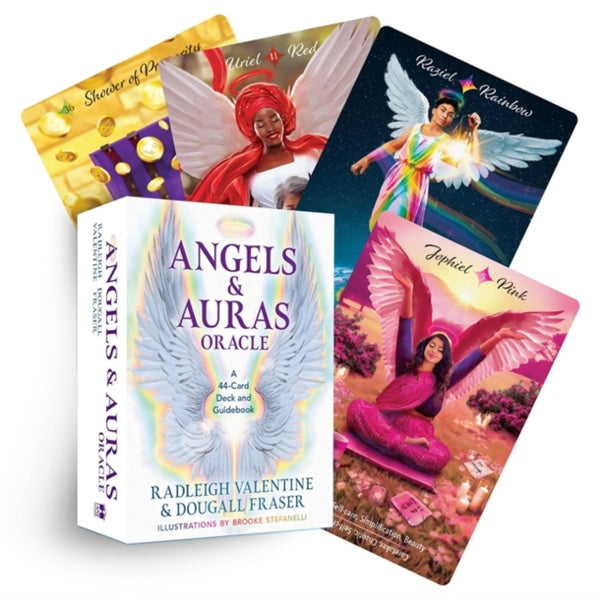 Angels & Auras Oracle : A 44-Card Deck and Guidebook