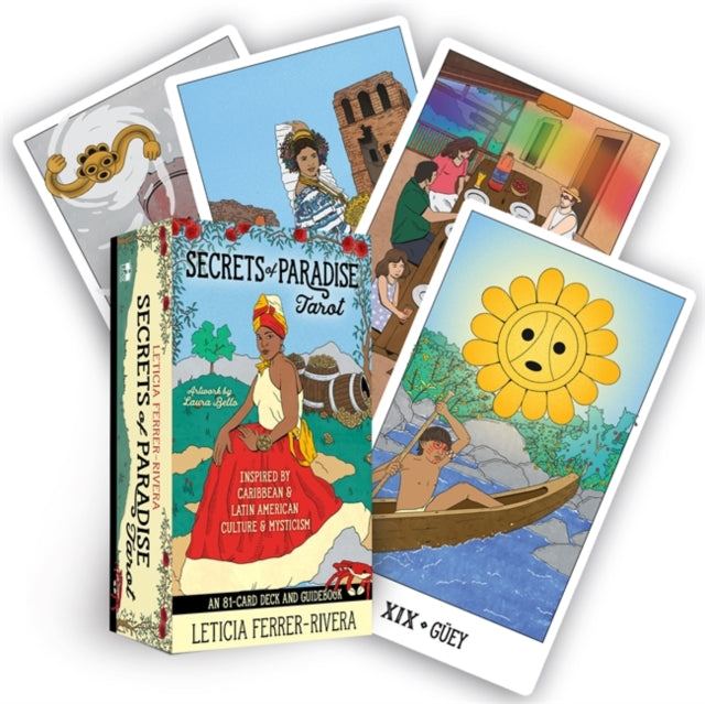 Secrets of Paradise Tarot : An 81-Card Deck & Guidebook Inspired by Caribbean & Latin American Culture & Mysticism