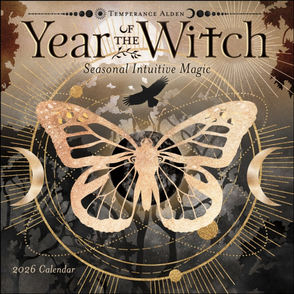 Year of the Witch 2026 Wall Calendar : Seasonal Intuitive Magick