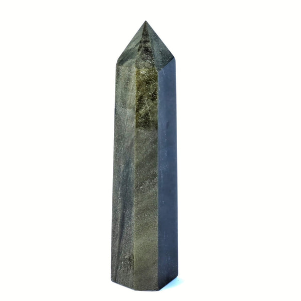 Golden Sheen Obsidian Point (291g)