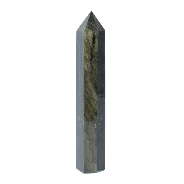 Golden Sheen Obsidian Point (547g)