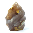 Flower Agate Flame (399g)