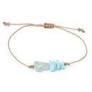 Amazonite Stone Chip Adjustable Bracelet