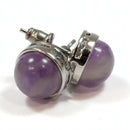 Amethyst Stud Earrings