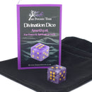 Amethyst Divination Dice for Peace & Spiritual Growth
