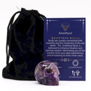 Gemstone Crystal Skull - Amethyst