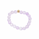 Peace & Positivity - Amethyst 3mm Crystal Bead Ring