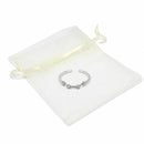 Aquarius Constellation Adjustable Ring