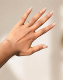 Aquarius Constellation Adjustable Ring