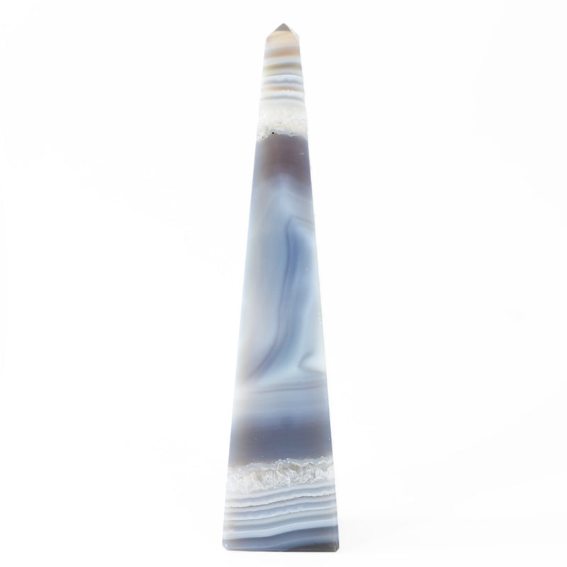 Agate Obelisk (611g)