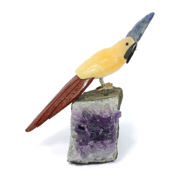 Yellow Aventurine, Jasper & Sodalite Parrot - The Spirit Of Clarity (164g)