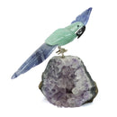 Aventurine & Sodalite Parrot - The Oracle Of Fortune & Truth (201g)