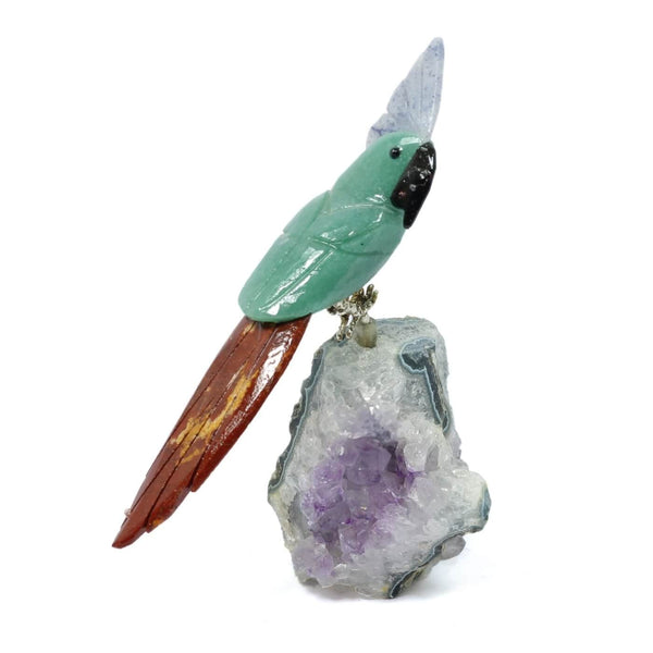 Aventurine, Jasper & Sodalite Parrot - The Guardian Of Balance (150g)