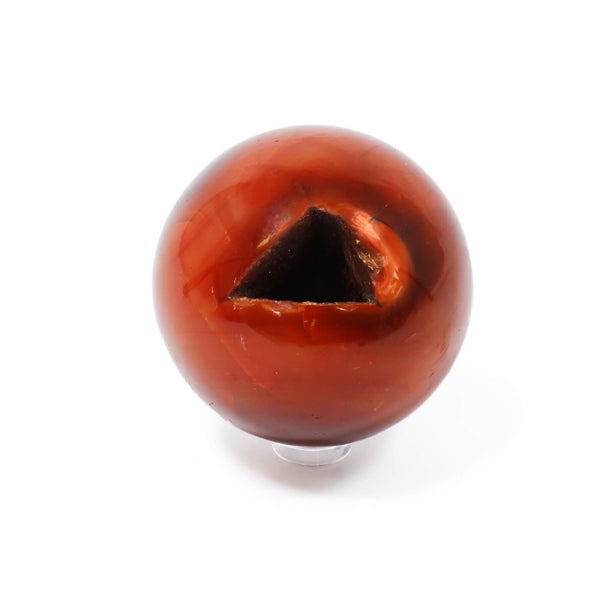 Carnelian Geode Sphere (308g)