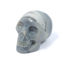 Carved Crystal Agate Skull - The Sprit Of The Ancients (482g)