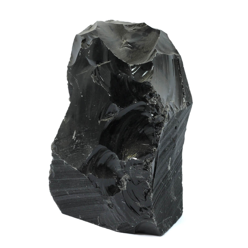 Black Obsidian Guardian Of Shadows (2328g)