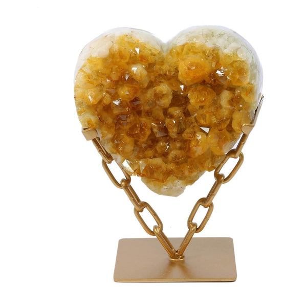 Citrine Heart Of Fortune (2174g)