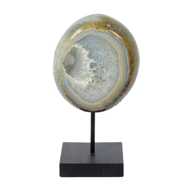 Polished Agate Formation - The Genesis Stone (1335g)