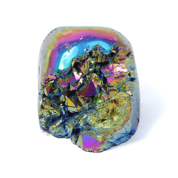 Titanium Aura Geode - The Starlight Core (312g)